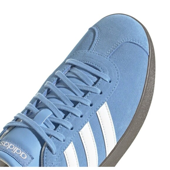 adidas Vl Court 2.0 Lace Up  Mens Blue Sneakers Casual Shoes JI0496 Size 8 main image 4